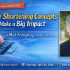 Webinar: Simple Shortening Concepts That Make a Big Impact