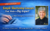Webinar: Simple Shortening Concepts That Make a Big Impact